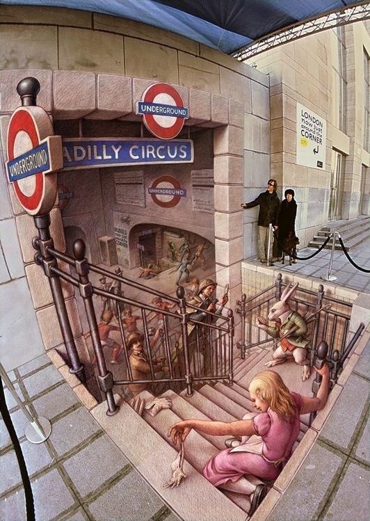 Obra do artista Kurt Wenner - Kurt Wenner