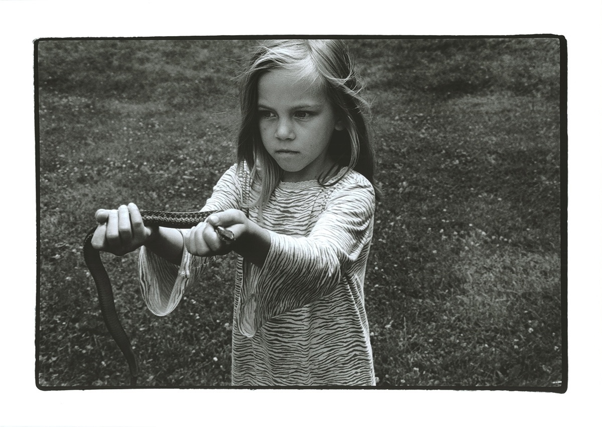 Serpiente: imagem faz parte da exposição "Jessica Lange: Fotógrafa", que a atriz inaugura no Museu da Imagem e do Som de São Paulo; imagens foram feitas com câmera analógica e reveladas em papel - Jessica Lange/Divulgação