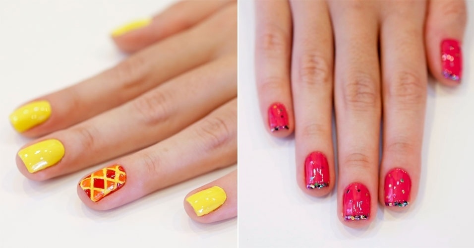 Passo a passo unhas - Carnaval 2015 - abre - Junior Lago/UOL