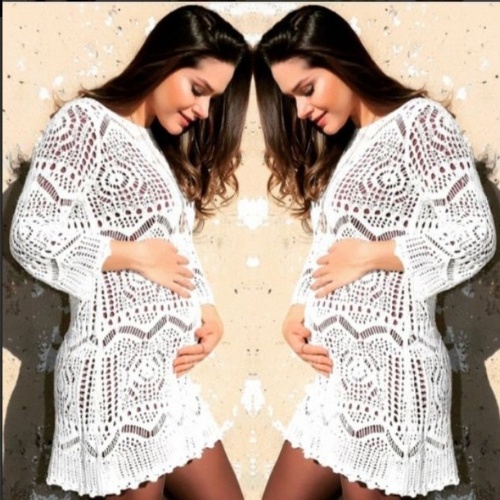 13.fev.2015 - Em mais um post no Instagram, a atriz Fernanda Machado, grávida de 21 semanas, comenta a emoção de sentir a filha Sophia se mexendo dentro da barriga