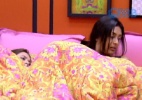 Tensa com o paredão, Amanda diz que não conseguiu dormir direito esta noite - Reprodução/TV Globo
