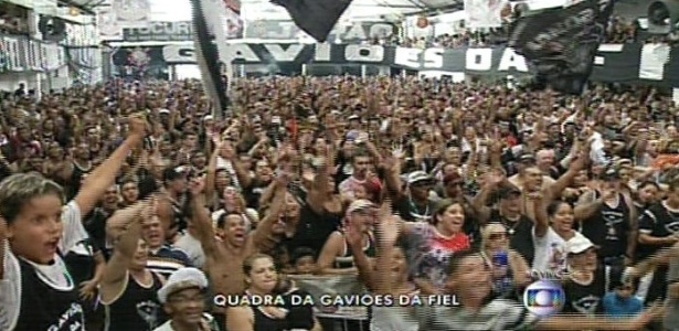 Prefeitura cobra há dez anos dívida de IPTU da sede da torcida e escola de samba - Reprodução/TV Globo