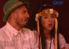 Fernando lembra de Aline em jantar alemão: "Ela é alemã" - Reprodução / TV Globo
