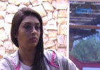Após vencer paredão, Amanda acorda pensativa na manhã desta quarta-feira - Reprodução/TV Globo