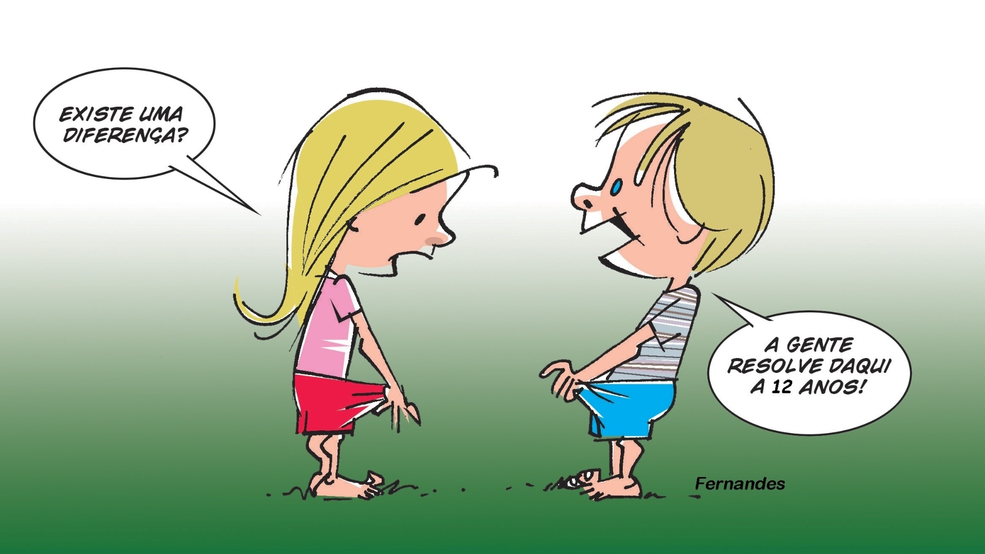 Charge do filme "Boyhood - Da Infância à Juventude" - Fernandes