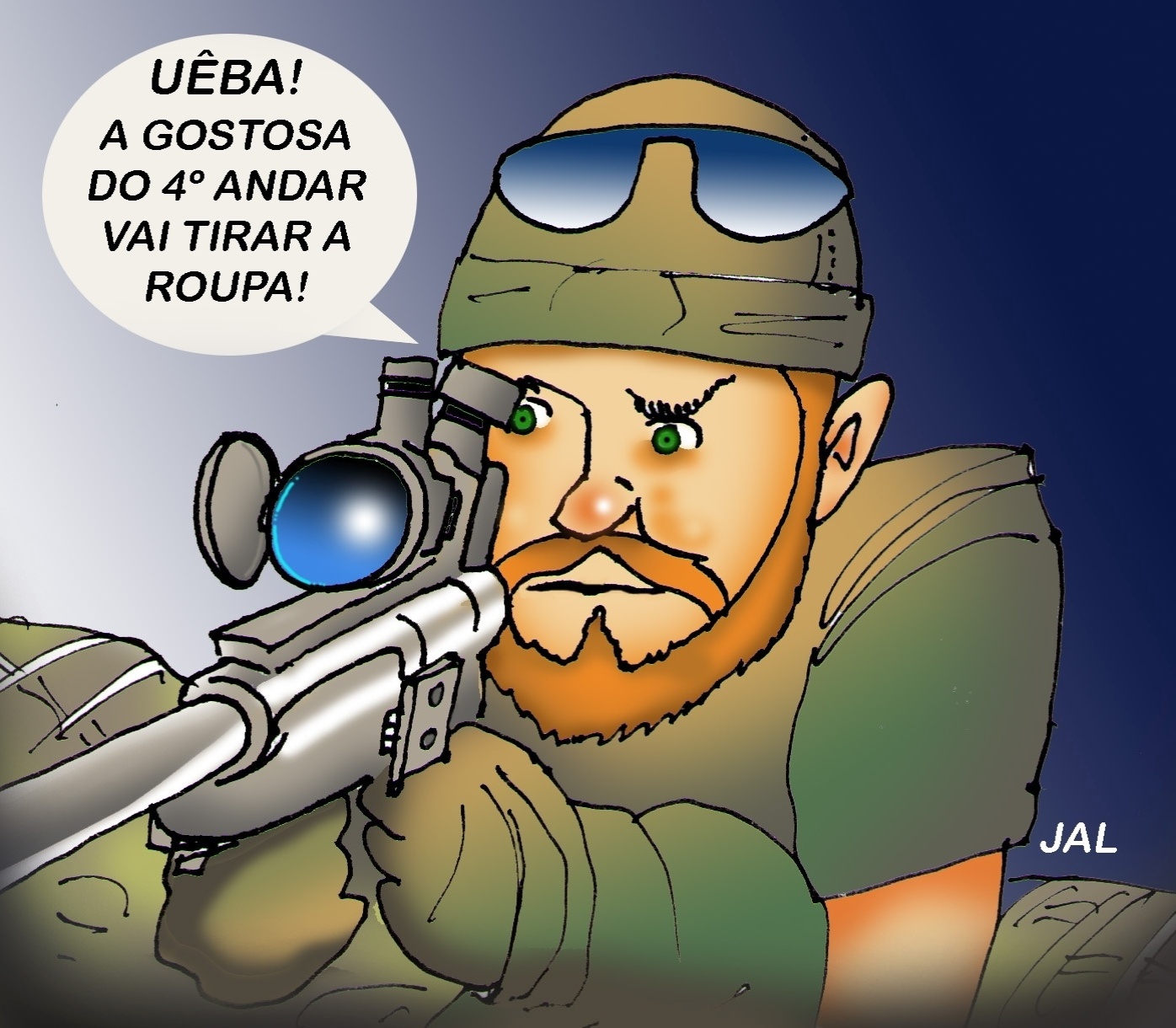 Charge do filme "Sniper Americano" - Jal