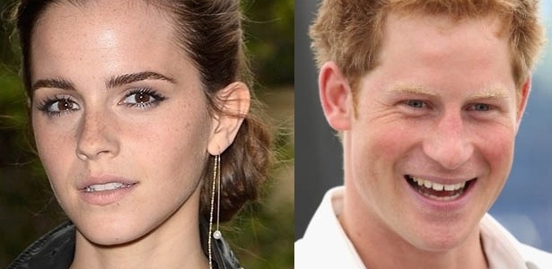 Emma Watson e príncipe Harry estariam vivendo um romance em segredo