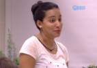 "Já pensou o Bial vem com flores pedir desculpas?", diz Talita - Reprodução/TV Globo