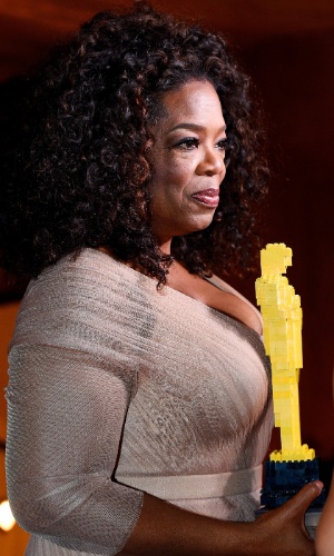 23.fev.2015 - Oprah Winfrey em festa pós-Oscar