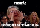 Perfil oficial de Dilma usa meme de Meryl Streep para divulgar programa - Reprodução/Facebook
