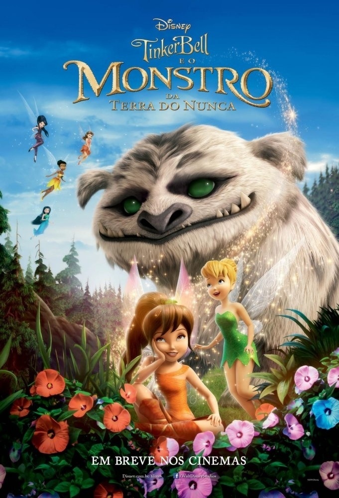 Pôster de "Tinkerbell e o Monstro da Terra do Nunca" - Divulgação