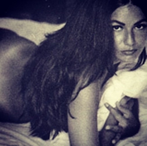 24.fev.2015 - Luiza Brunet posta foto antiga no Instagram: "do fundo do baú", escreveu ela