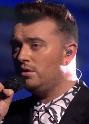 Sam Smith no Brit Awards em Londres, 2015 - Reprodução