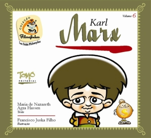 Título: "Karl Marx". Autora: Maria de Nazareth Agra Hassen. Editora: Tomo Editorial. Páginas: 32. Preço: R$ 12,00 - Reprodução