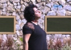Mariza curte manhã de sol no jardim da casa do "BBB15" - Reprodução/TV Globo