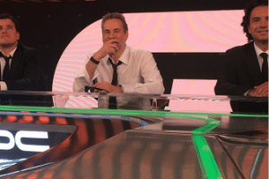 Dan Stulbach no "CQC" - Reprodução/Instagram/rafaelcortez - Reprodução/Instagram/rafaelcortez