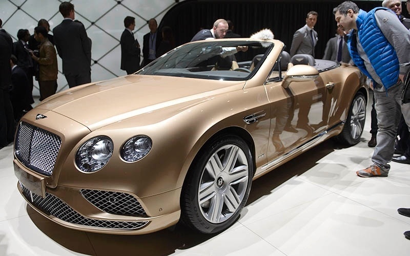 Bentley Continental GT conversível - Martial Trezzini/AFP/Keystone