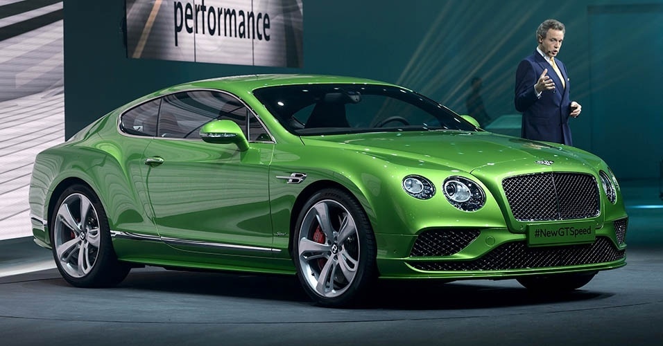 Bentley Continental GT Speed - Fabrice Coffrini/AFP
