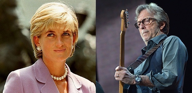 Diana e Eric Clapton teriam flertado no passado, de acordo com nova biografia