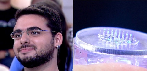 Filho da sister Mariza, o estudante de engenharia Caio Guimarães participa do "Encontro" para falar de sua pesquisa que foi destaque na revista "Forbes Brasil"