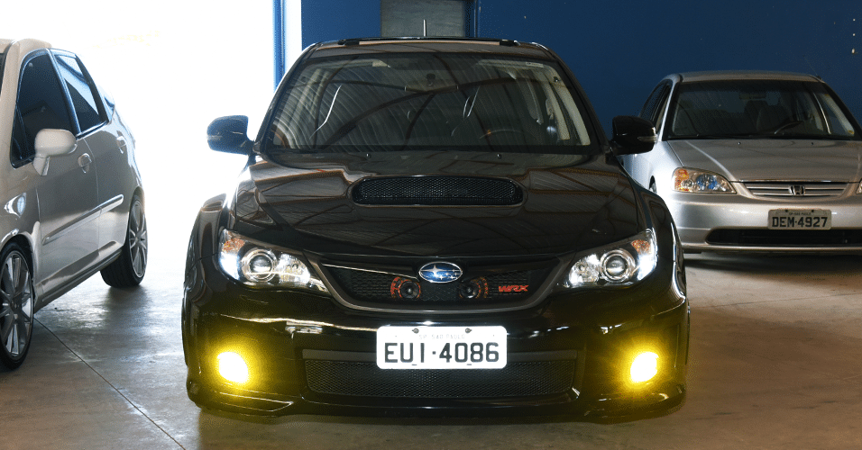 Subaru WRX 2011, de Oswaldo Fugihara, de São Paulo, SP,  no 6º Encontro JDM Motors, em Socorro, SP - Murilo Góes/UOL