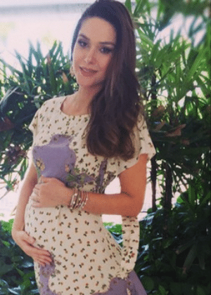 A atriz Fernanda Machado, que está grávida de um menino - Reprodução/Instagram
