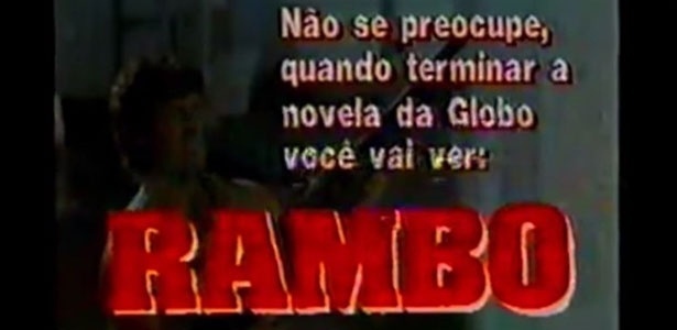 Após "Pássaros Feridos", SBT usou vinheta anunciando filme após novela da Globo em outras ocasiões