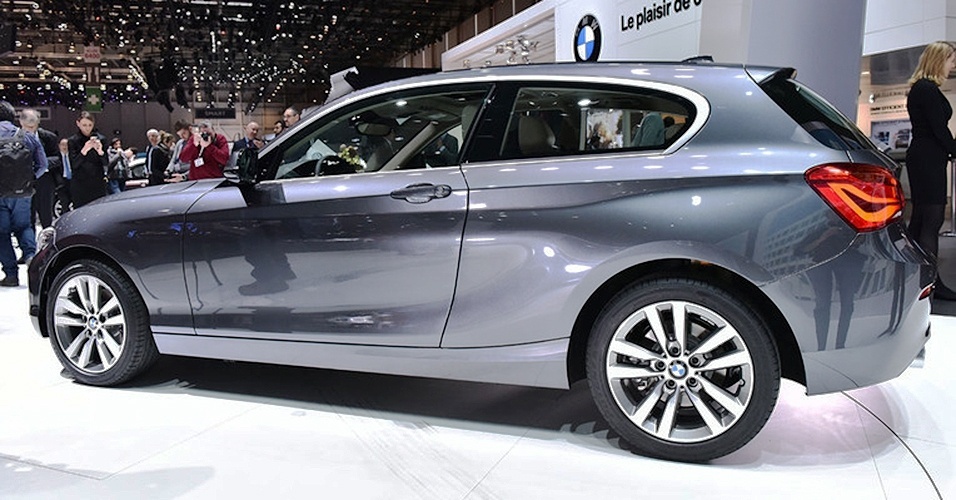 BMW Série 1 no Salão de Genebra 2015 - Divulgação
