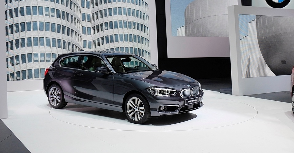 BMW Série 1 no Salão de Genebra 2015 - Newspress