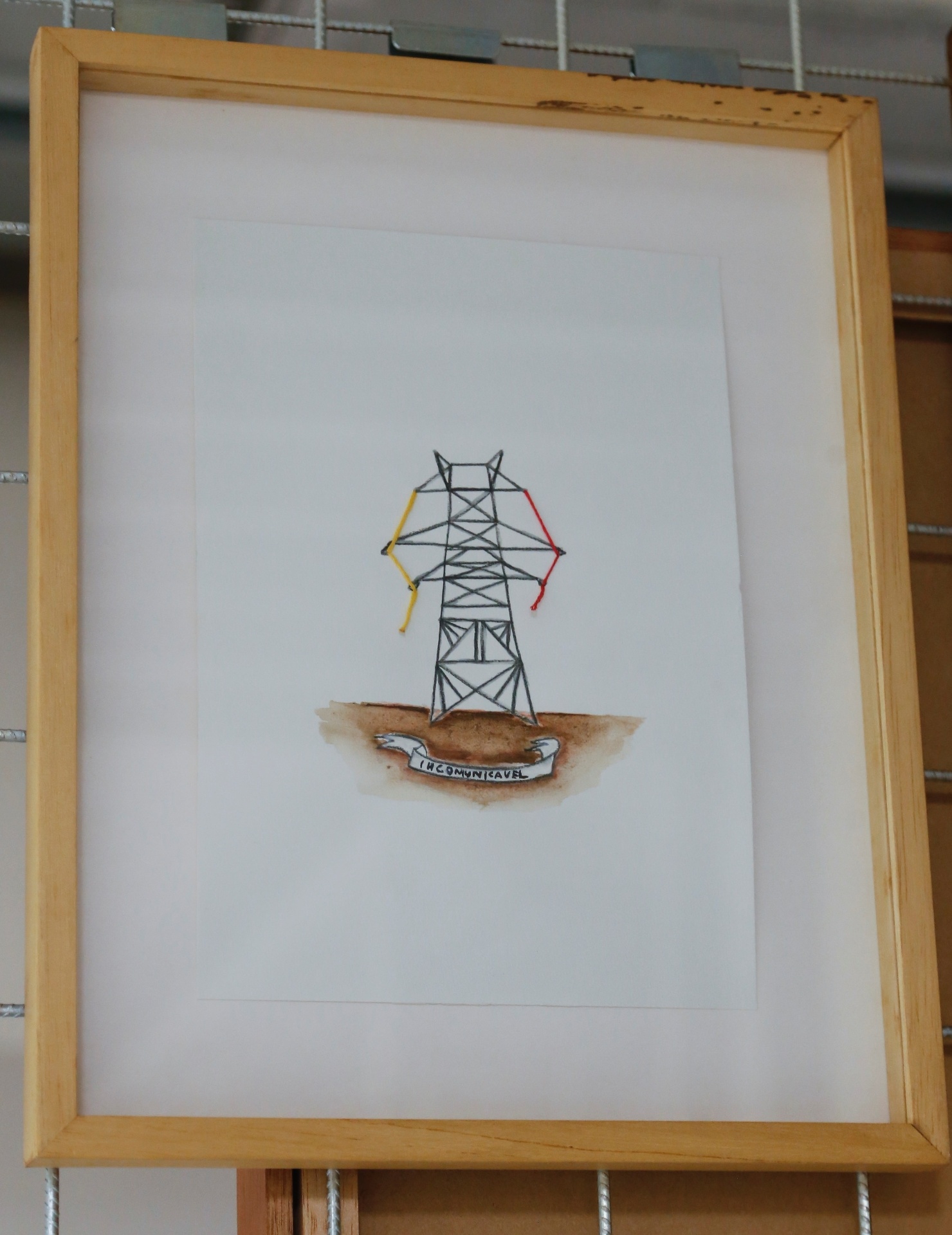 Obra "Incomunicável" (2009), de Laércio Redondo apreendida durante a operação Lava Jato, que apura irregularidades na Petrobras, estão agora no acervo do Museu Oscar Niemeyer (MON) - Daniel Derevecki/UOL