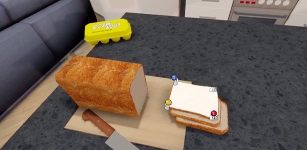 Em "I Am Bread" você controla uma fatia de pão na jornada para se tornar uma torrada - Divulgação