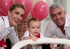Ana Hickmann e marido celebram primeiro aniversário do filho Alexandre - Raphael Castello/AgNews