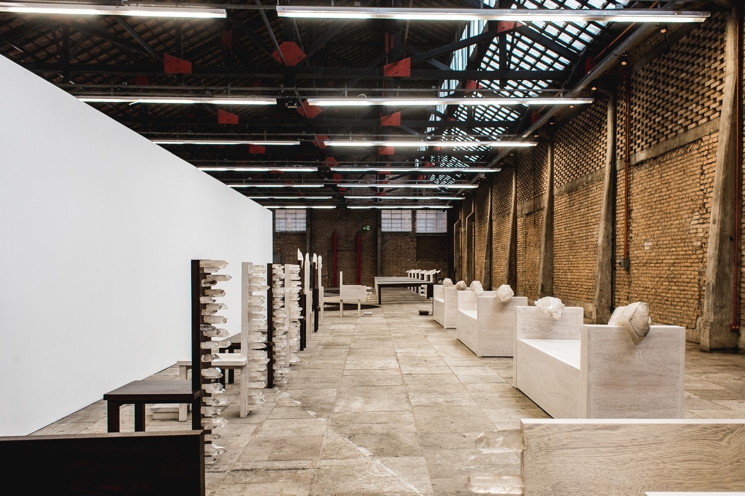 09.mar.2015 - Jornalistas participam de aula com Marina Abramovic no Sesc Pompeia, em São Paulo - Divulgação