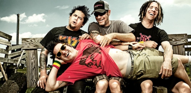 A banda norte-americana de punk-rock NOFX - Divulgação