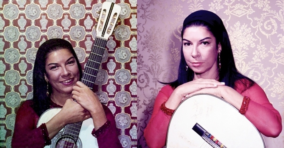 Inezita Barroso posa com sua viola - Reprodução/Cmais