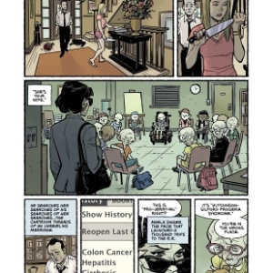 10.mar.2015 - Página da HQ "Clube da Luta 2", de Chuck Palahniuk e Cameron Stewart. - Divulgação/Dark Horse Comics