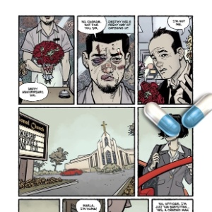 10.mar.2015 - Página da HQ "Clube da Luta 2", de Chuck Palahniuk e Cameron Stewart. - Divulgação/Dark Horse Comics