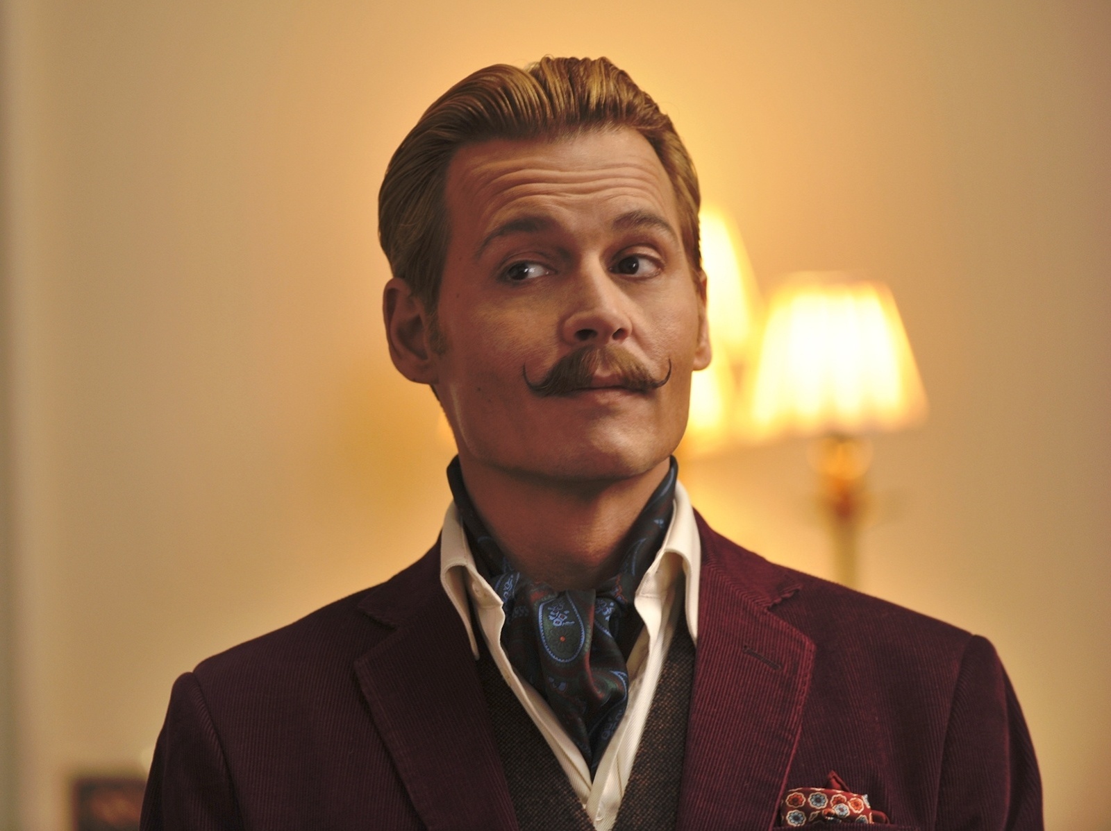 Cena de "Mortdecai - A Arte da Trapaça" - Divulgação