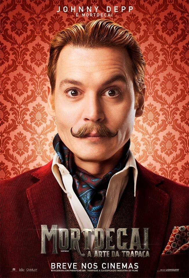 Pôster de "Mortdecai - A Arte da Trapaça" - Divulgação