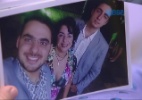 Com saudades, Mariza vê fotos ao lado dos filhos e de outros familiares - Reprodução/TV Globo