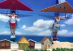 Fernando e Cézar completam 8 horas de prova e disputam liderança do "BBB15" - Reprodução/ TV Globo
