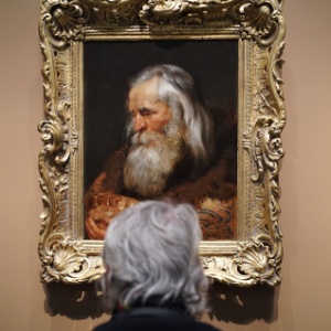 17.mar.2015 - Retratos dos "Três Reis Magos", do pintor flamenco Peter Paul Rubens, voltam a ser expostos juntos em Washington - Mandel Ngan/AFP