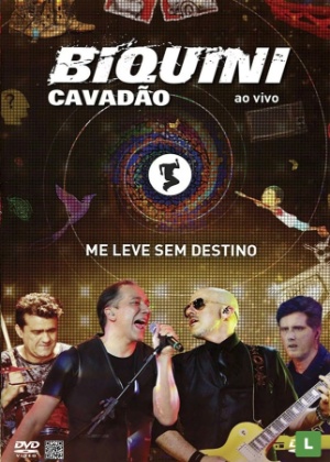 Capa de "Me Leve Sem Destino", novo DVD do Biquini Cavadão - Divulgação - Divulgação