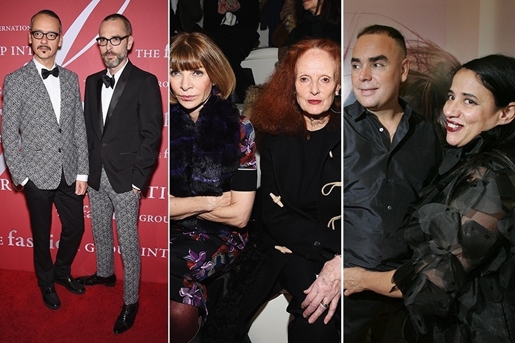 Todo mundo tem um amigo ou parceiro inseparável. No mundo da moda não é diferente e as "duplinhas" dividem gostos e até mesmo estilo pessoal. A seguir, veja como se vestem os principais duos fashionistas - Getty Images e Folhapress