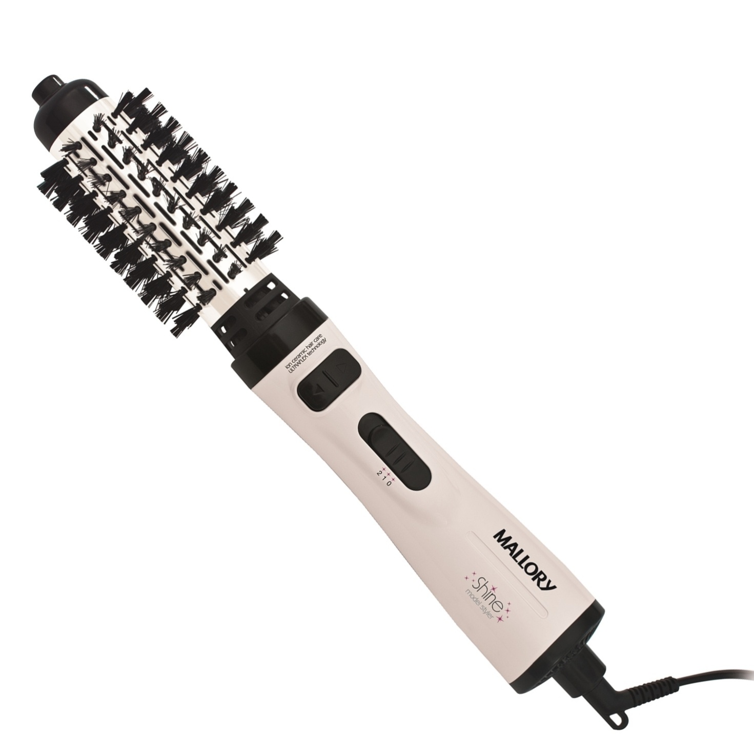 Escova elétrica Shine Styler, da Mallory - Divulgação