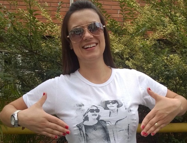 Angélica Morango personaliza camiseta com Fernanda Montenegro e Nathália Timberg