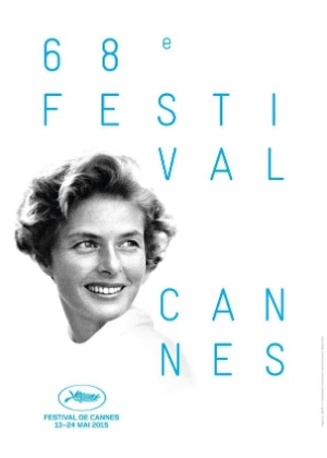 Ingrid Bergman estampa cartaz do 68º Festival de Cannes - Divulgação
