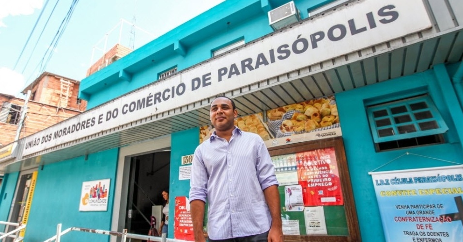 O Gilson Rodrigues, líder comunitário e presidente da União dos Moradores e do Comércio de Paraisópolis ao UOL