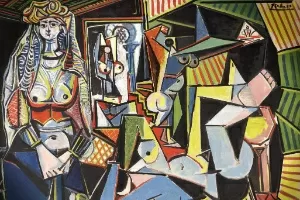 Fotografía cedida pela casa de leilão Christie"s de "Les Femmes d"Alger (Versión "O")", de Pablo Picasso - Efe