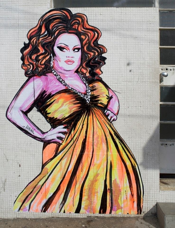 Ginger Minj, de Orlando, também está na sétima temporada do reality. "Sou uma crossdresser de Cristo. Te coloco de joelhos implorando por Jesus em um minuto", é uma de suas frases famosas - Divulgação/Suriani